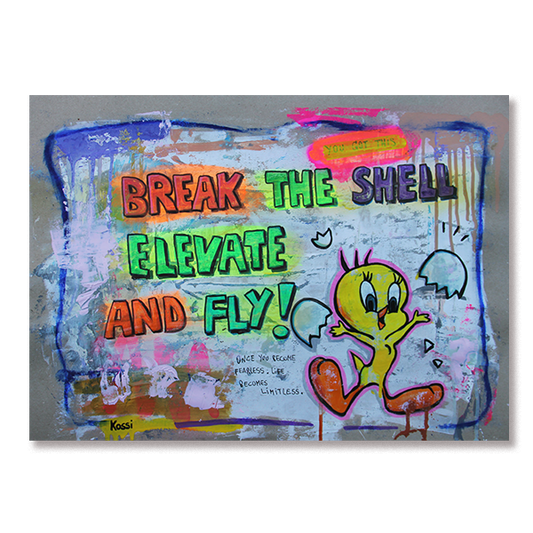 Break the shell elevate and fly