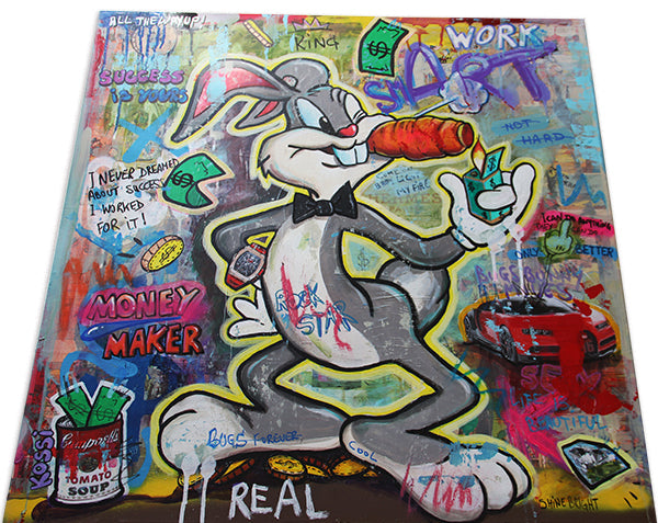 Original Bugs Bunny outlets Art ‘Graffiti Problems’